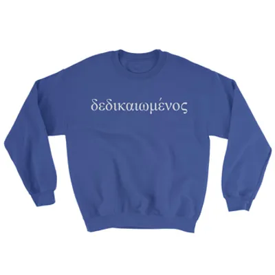 Justified (Greek) - Crewneck Sweatshirt