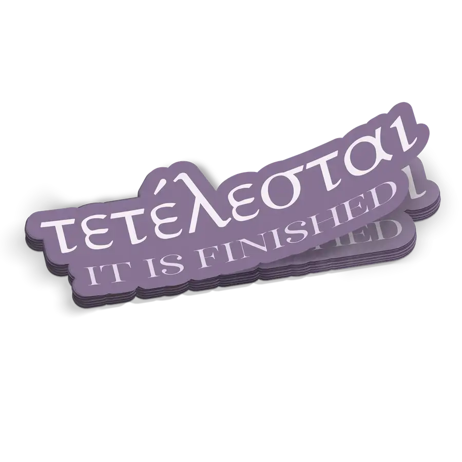 Tetelestai Sticker