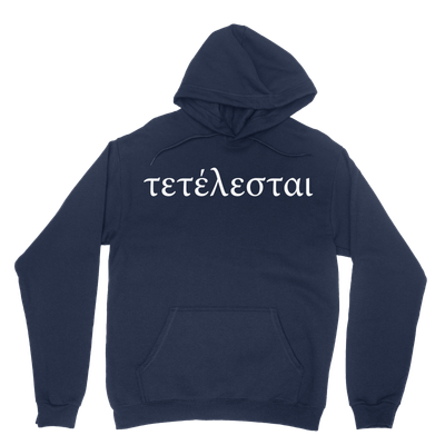 Tetelestai (Greek) Hoodie