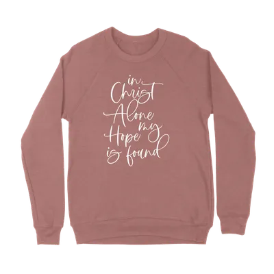 In Christ Alone - Crewneck Sweatshirt