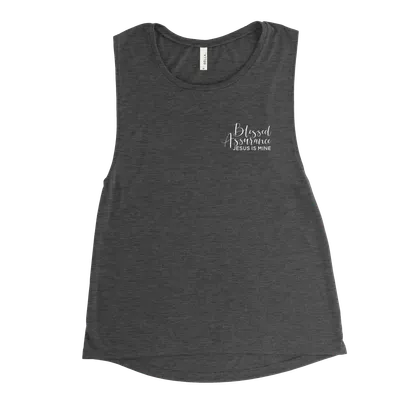 Blessed Assurance Left Chest Muscle Tank