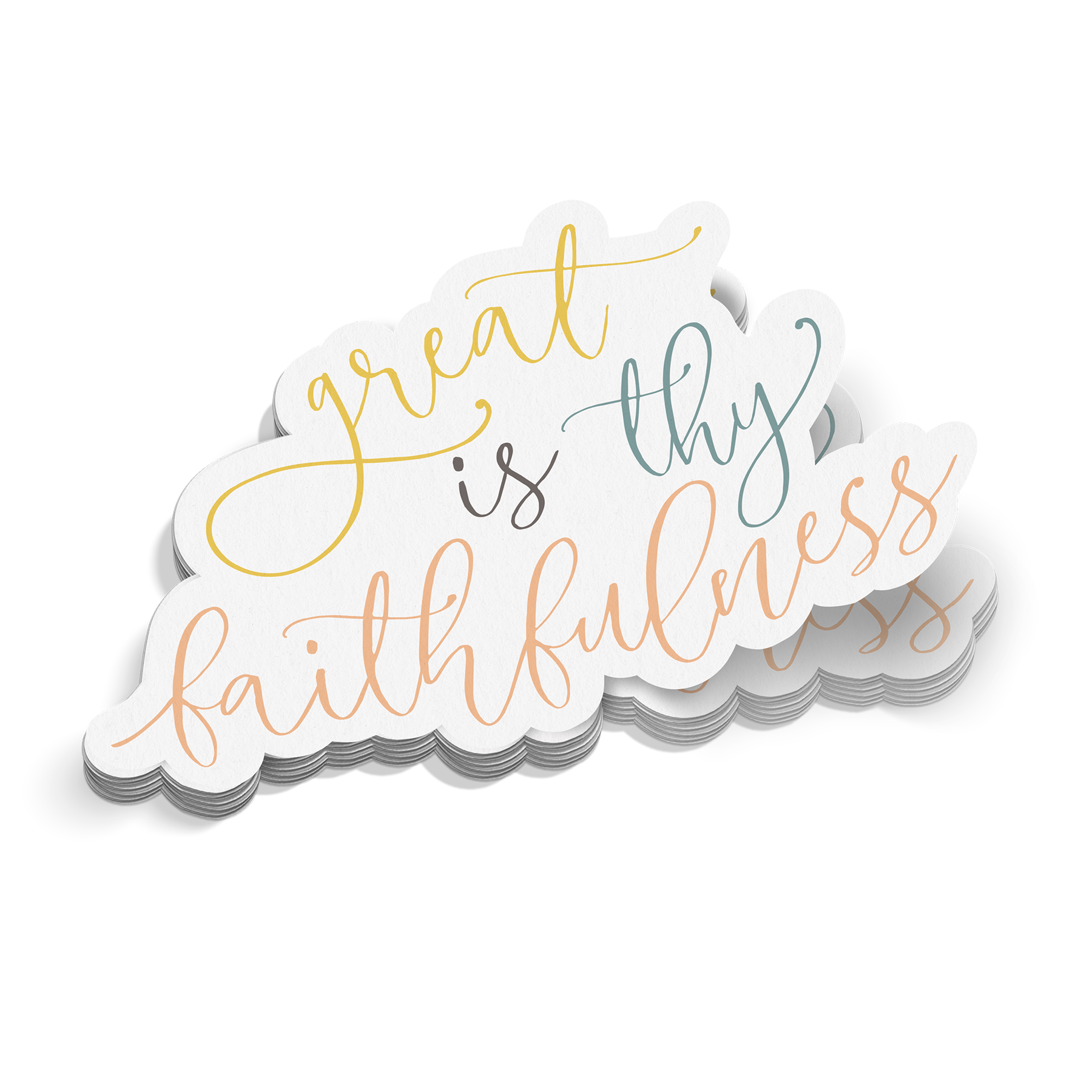 Great Is Thy Faithfulness Sticker