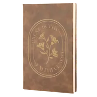 Great Is Thy Faithfulness Leatherette Hardcover Journal