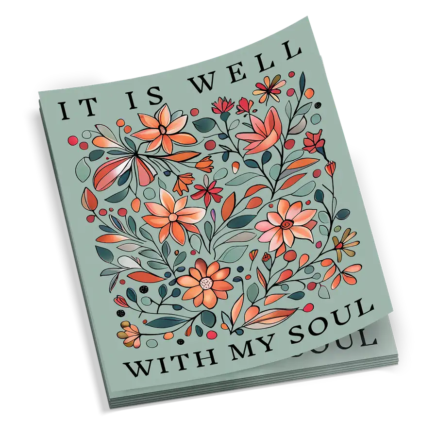 Well With My Soul Sticker
