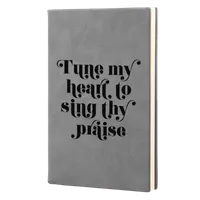 Tune My Heart Leatherette Hardcover Journal