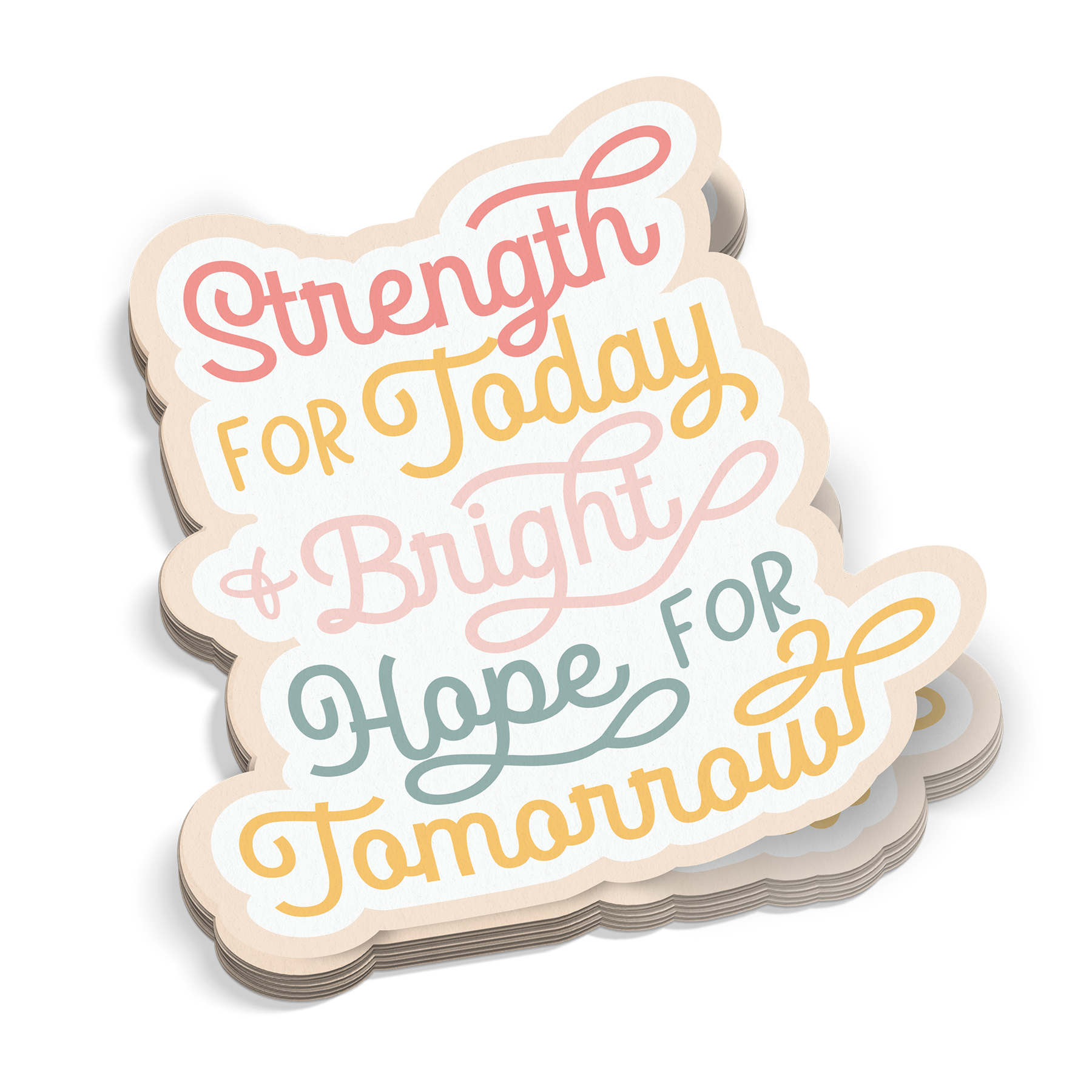 Strength For Today Sticker