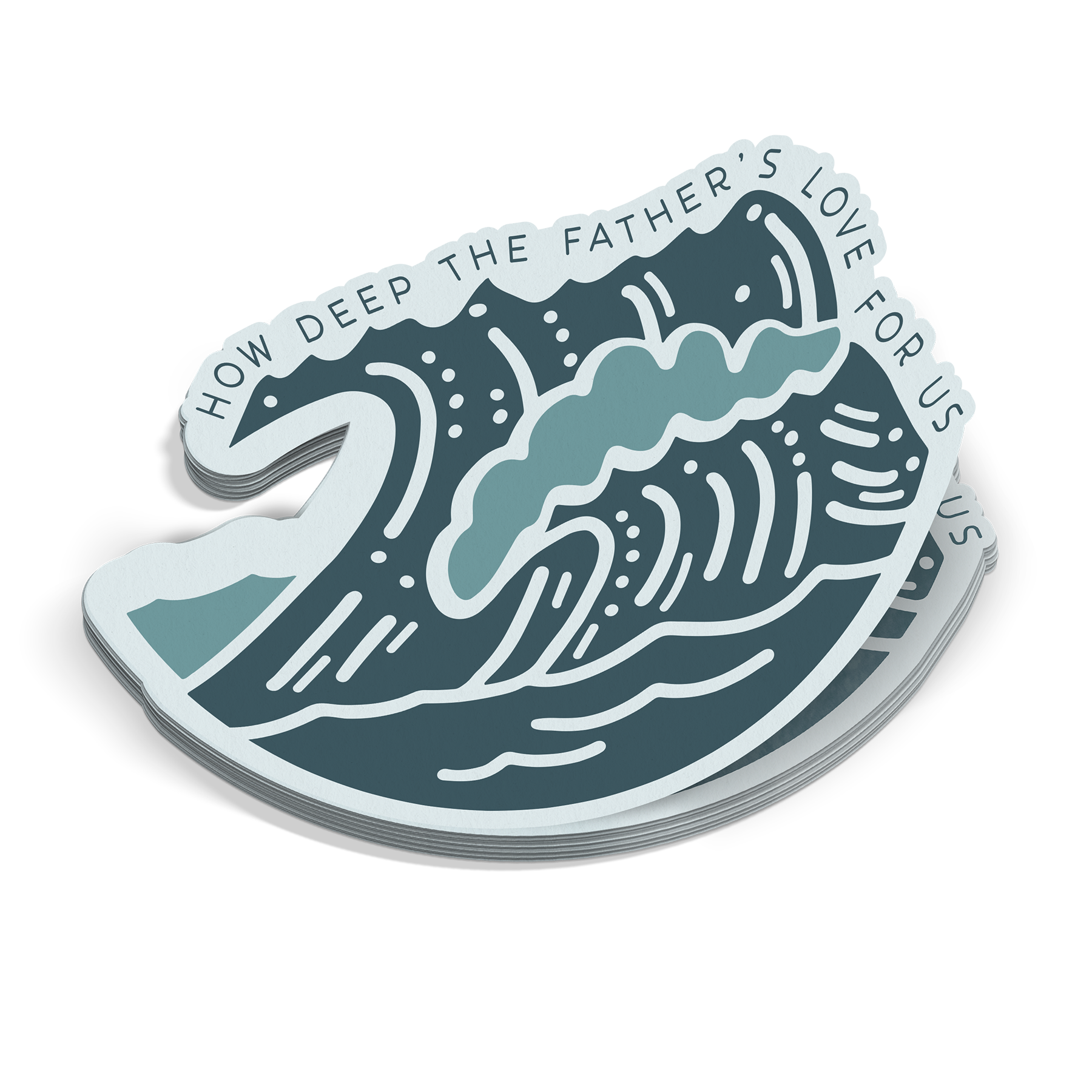 How Deep The Father's Love Sticker