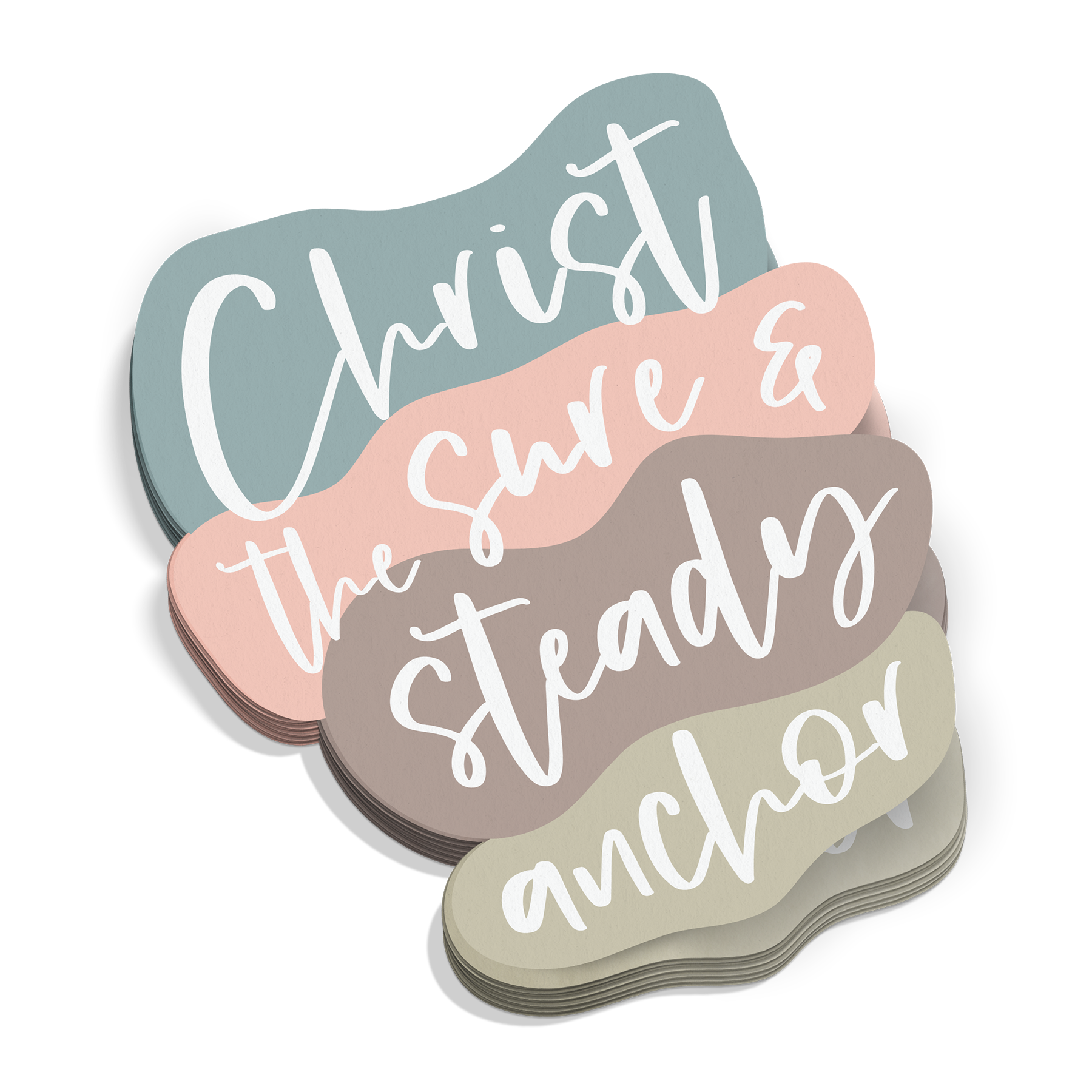 Christ The Sure And Steady Anchor Sticker