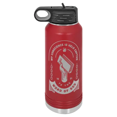 Held Captive to the Word of God Insulated Bottle