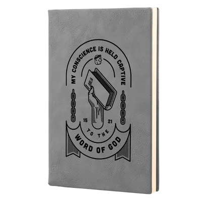 Held Captive to the Word of God Leatherette Hardcover Journal