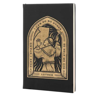 Here I Stand Leatherette Hardcover Journal