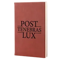 Post Tenebras Lux Leatherette Hardcover Journal