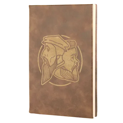 Logo Leatherette Hardcover Journal