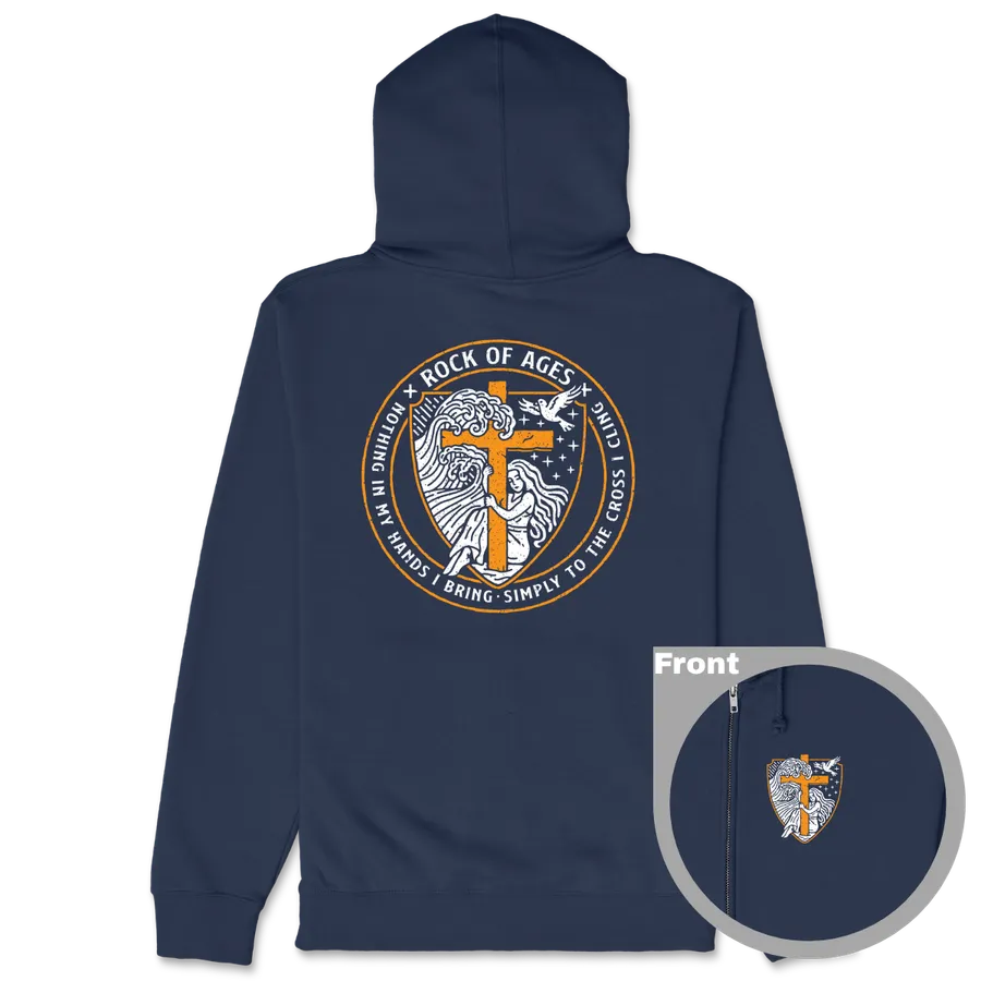 Cross I Cling Zipper Hoodie