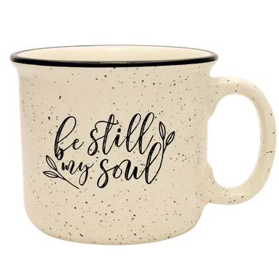 Be Still My Soul Camp Mug