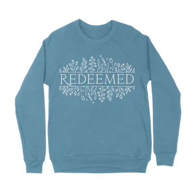 Redeemed Floral - Crewneck Sweatshirt