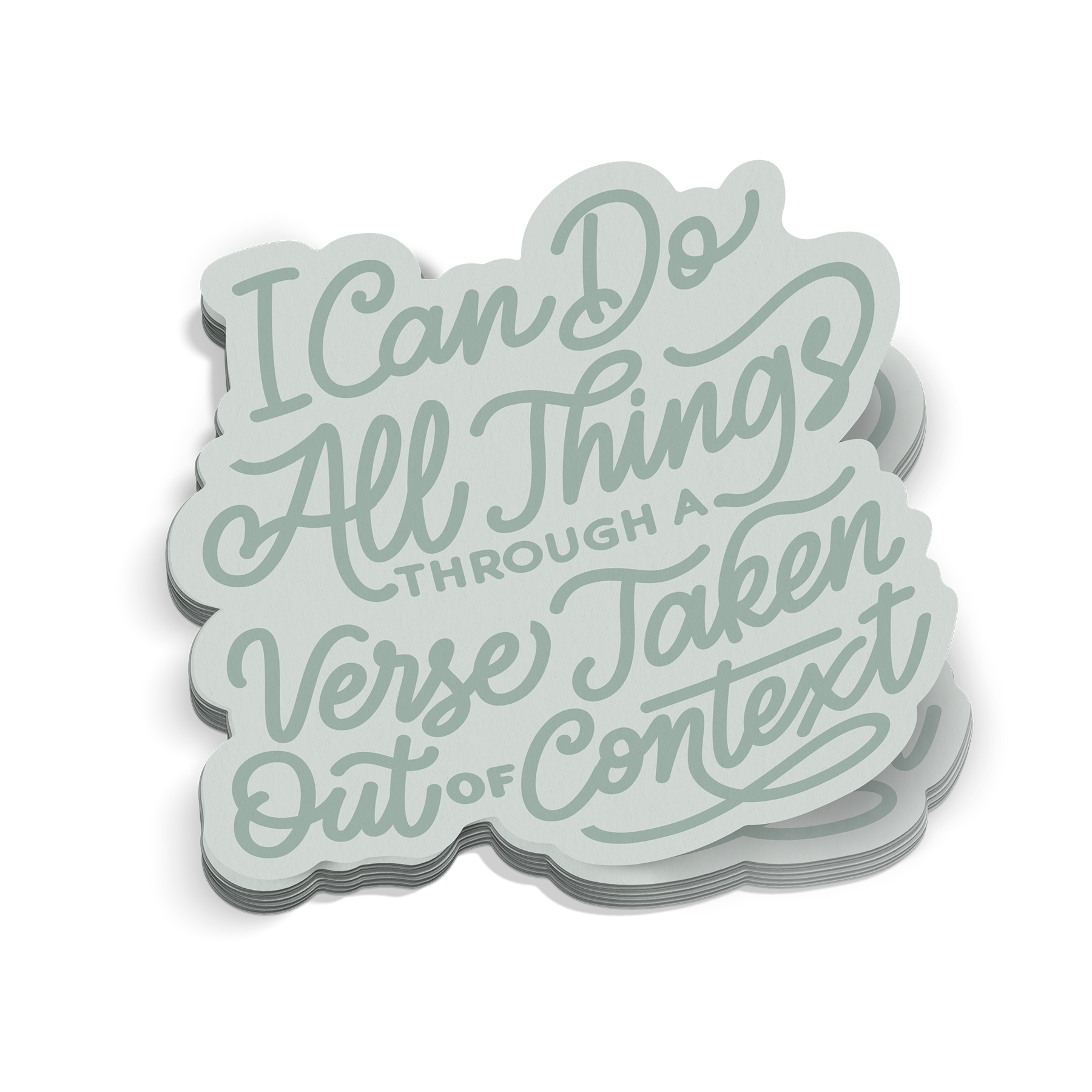 I Can Do All Things Sticker