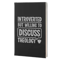 Introverted Leatherette Hardcover Journal