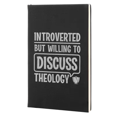 Introverted Leatherette Hardcover Journal