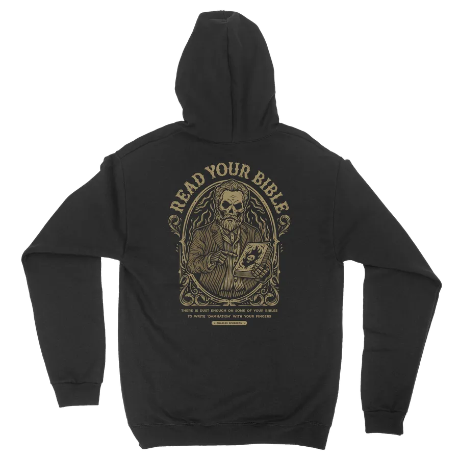 Read Your Bible Spurgeon Hoodie #3