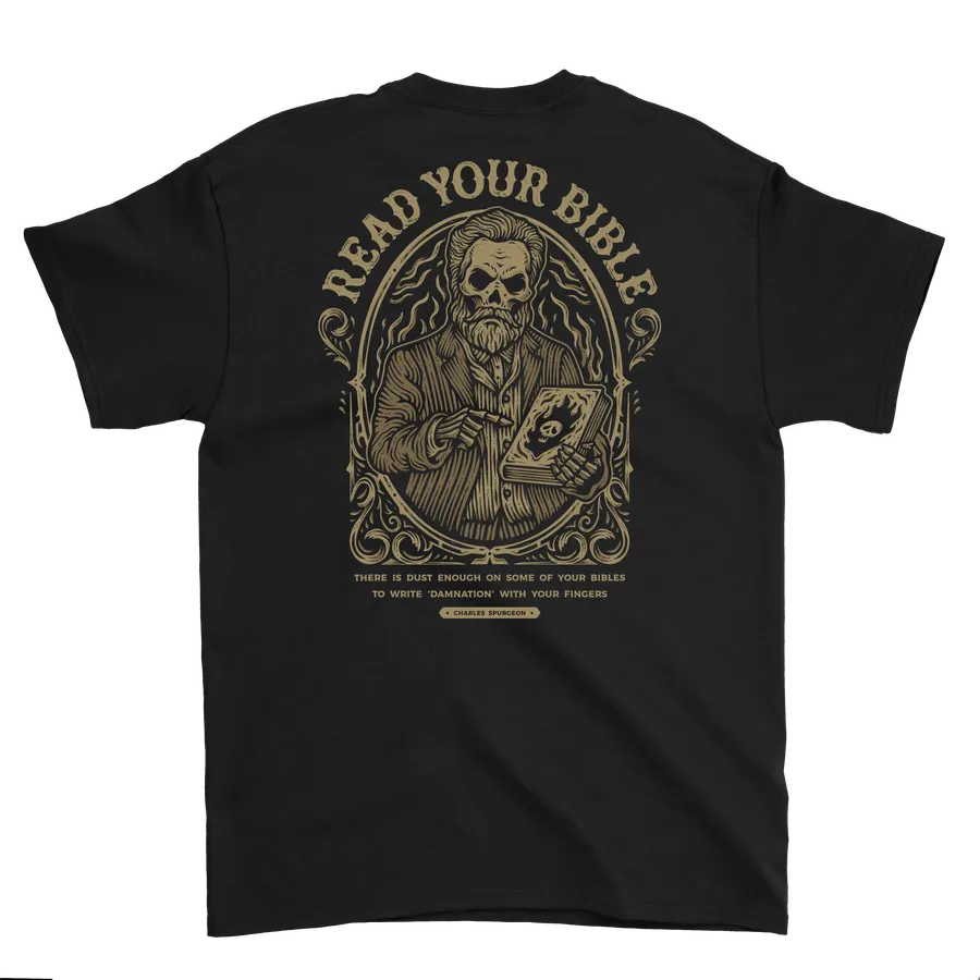 Read Your Bible Spurgeon Standard Tee #3