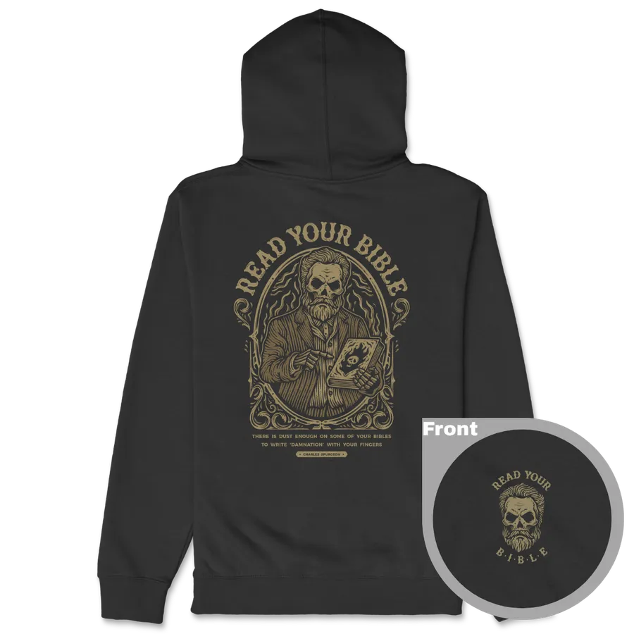 Read Your Bible Spurgeon Zipper Hoodie
