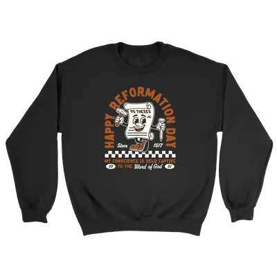 Happy Reformation Day Crewneck Sweatshirt