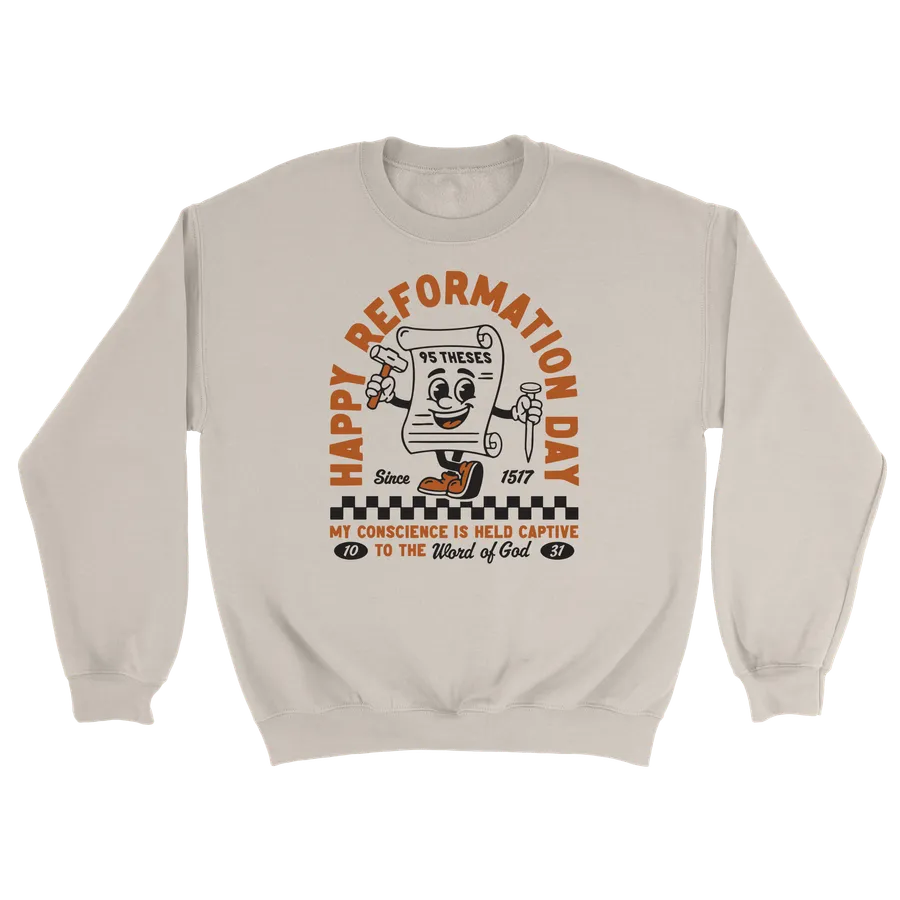 Happy Reformation Day Crewneck Sweatshirt #2