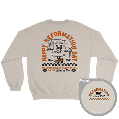 Happy Reformation Day Crewneck Sweatshirt