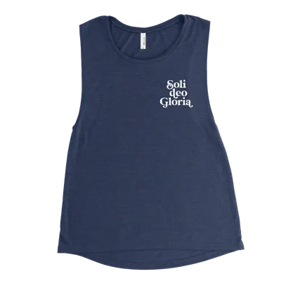Soli Deo Gloria Left Chest Muscle Tank