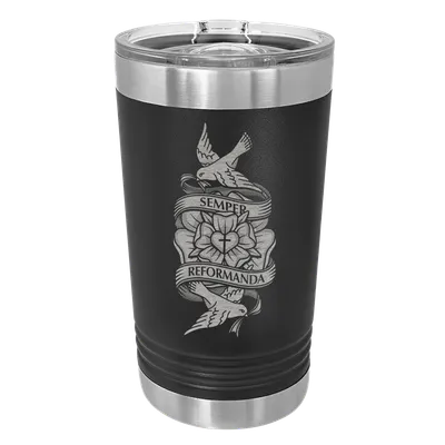 Always Reforming Rose Insulated Pint