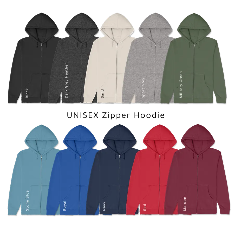 Slave of Christ Jesus (Greek) Left Chest Zipper Hoodie #2
