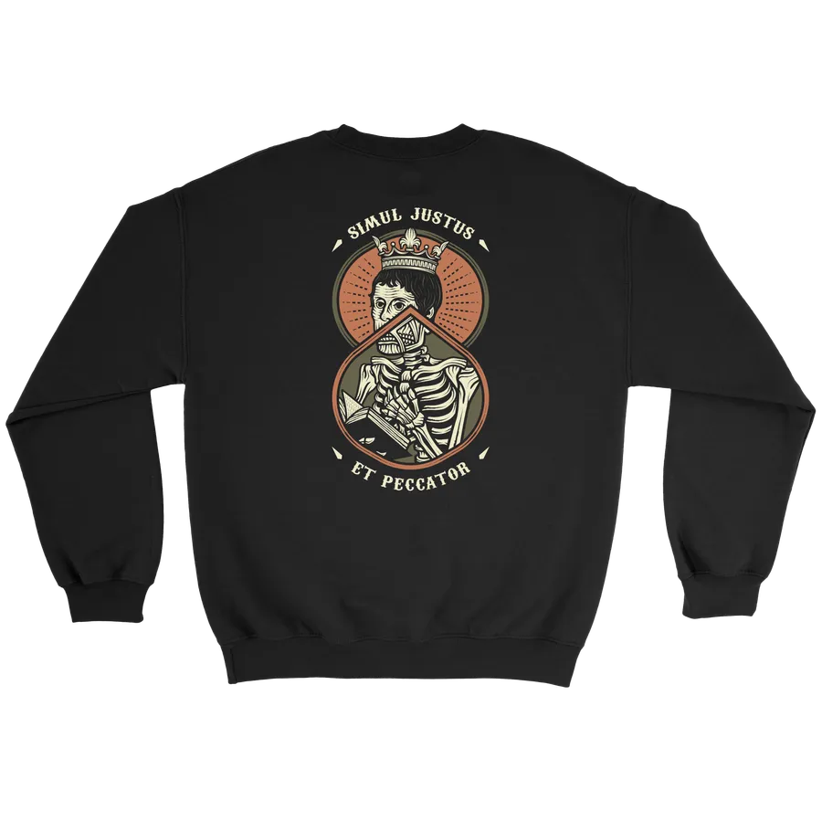 Simul Justus Dead Crewneck Sweatshirt #3