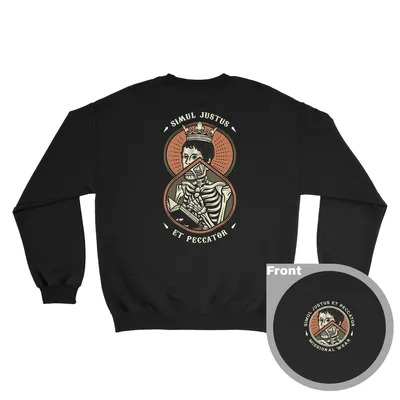 Simul Justus Dead Crewneck Sweatshirt