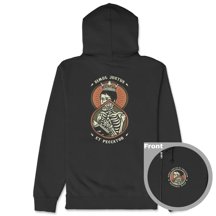 Simul Justus Dead Zipper Hoodie