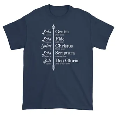 The Five Solas (Trident) Standard Tee