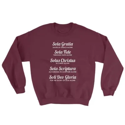 The Five Solas - Crewneck Sweatshirt