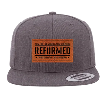 Reformed with the Five Solas Snapback Hat