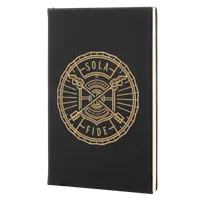 Sola Fide Badge Leatherette Hardcover Journal