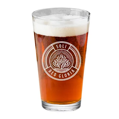 Soli Deo Gloria Pint Glass