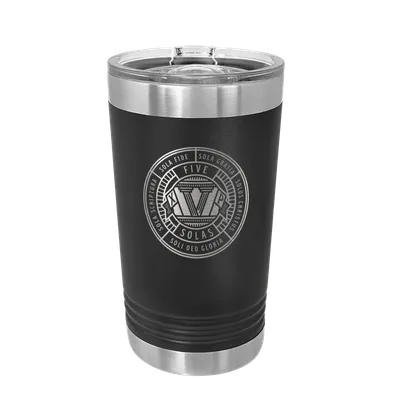 The Five Solas Badge Insulated Pint