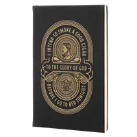 Charles Spurgeon Cigar Quote Leatherette Hardcover Journal