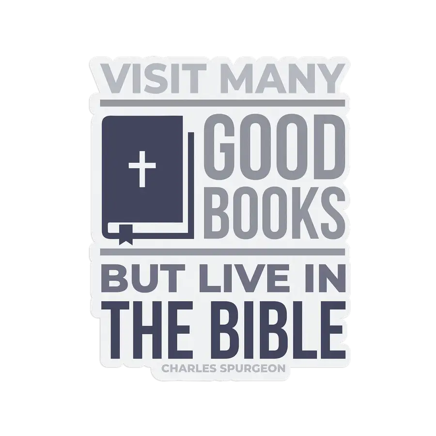 Live In The Bible Sticker #2