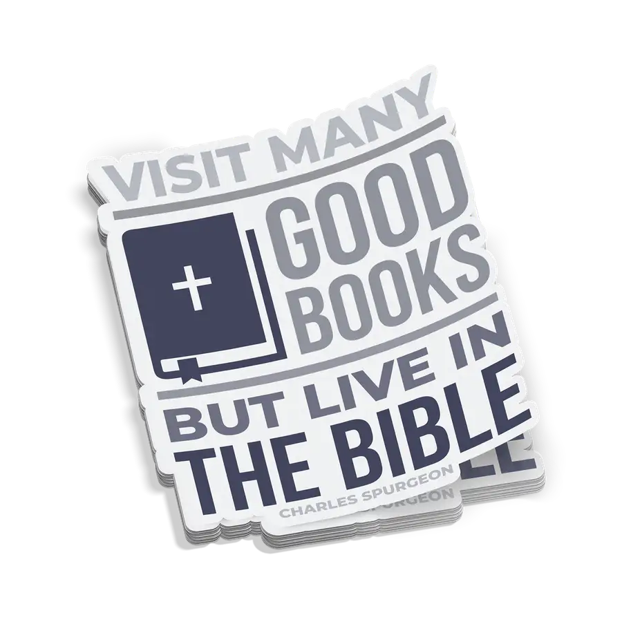 Live In The Bible Sticker