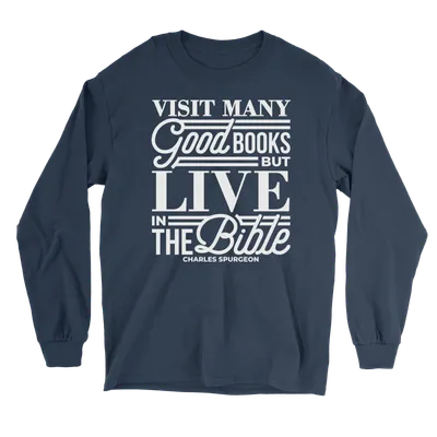 Live In The Bible - Long Sleeve Tee