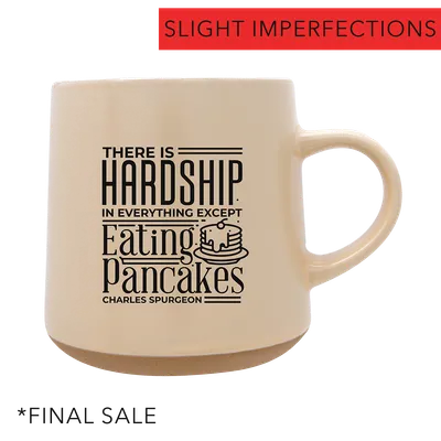 Eating Pancakes Coffee Mug-Imperfection