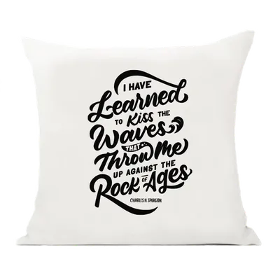 I Have Learned Pillow Cover
