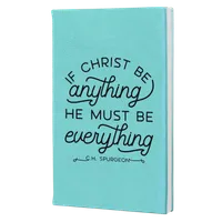 Christ Be Anything Leatherette Hardcover Journal