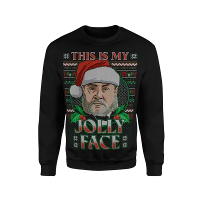 Spurgeon Jolly Face Ugly Christmas Sweatshirt