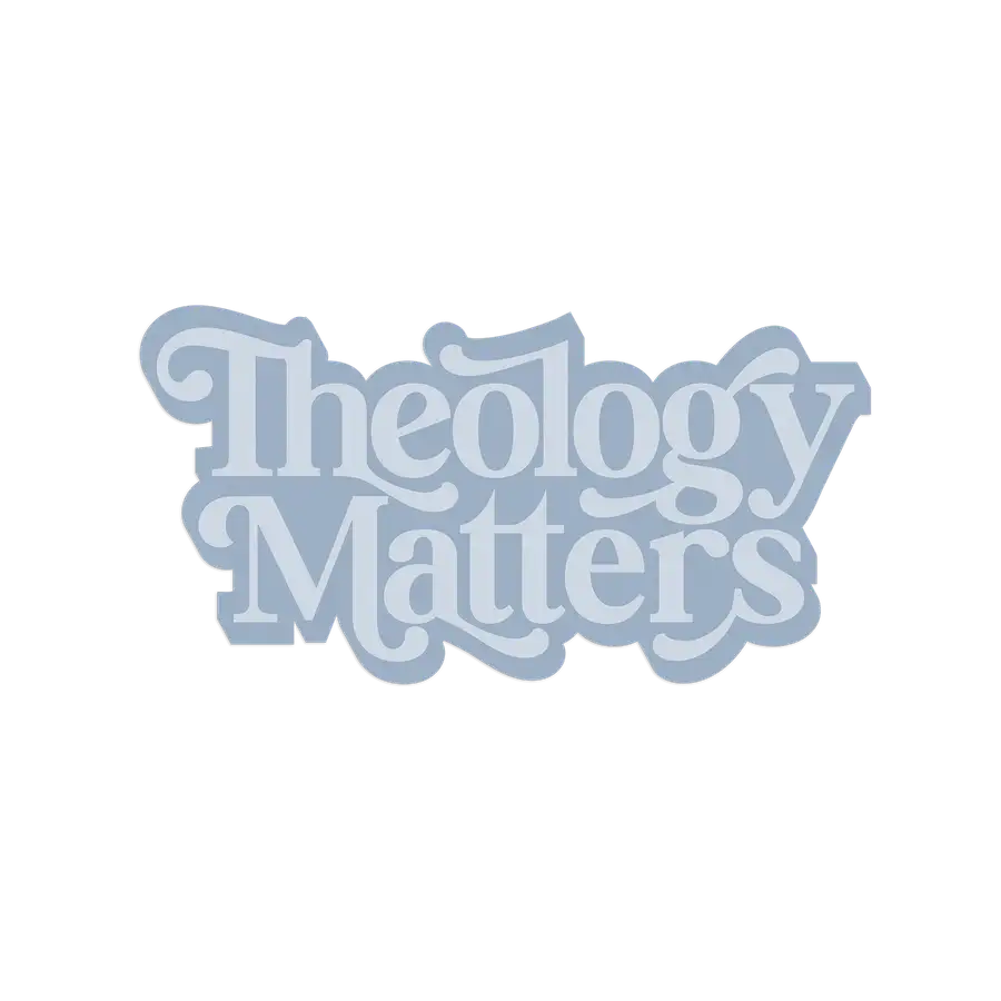 Theology Matters Sticker #2